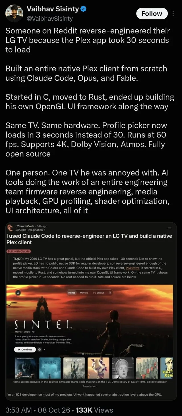 출처 이미지 · Reddit r/singularity